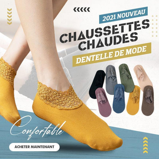 2023 Nouveautés Chaussettes chaudes en dentelle