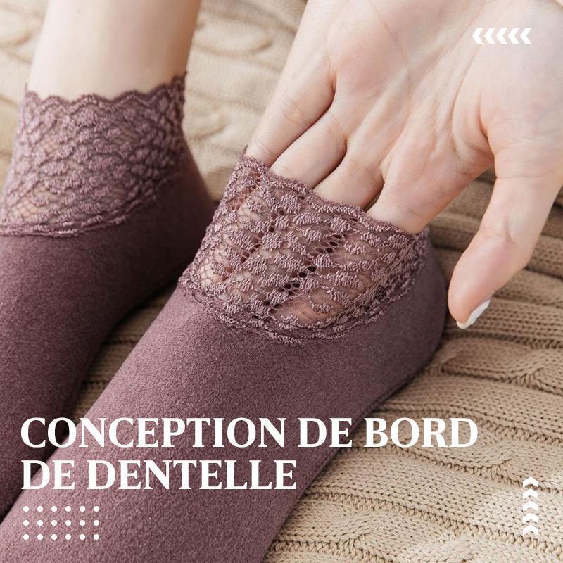 2023 Nouveautés Chaussettes chaudes en dentelle-4